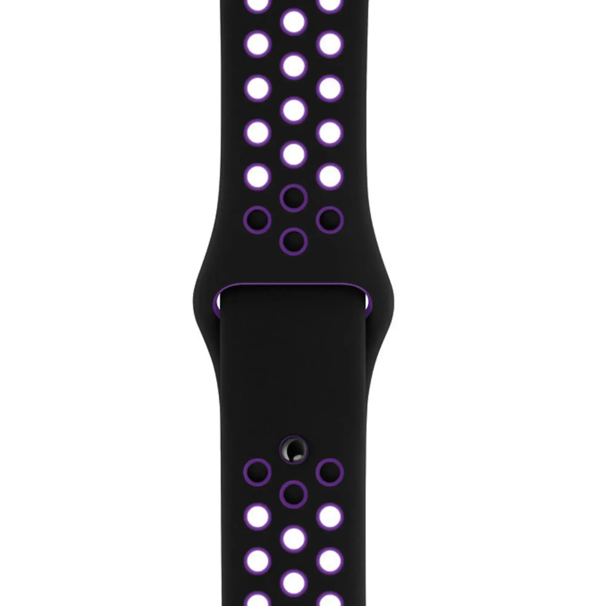 Ремешок Apple Black/Hyper Grape Nike Sport Band (MV7Y2) для Apple Watch 38/40/41/42mm